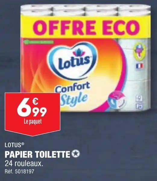 LOTUS® PAPIER TOILETTE✪