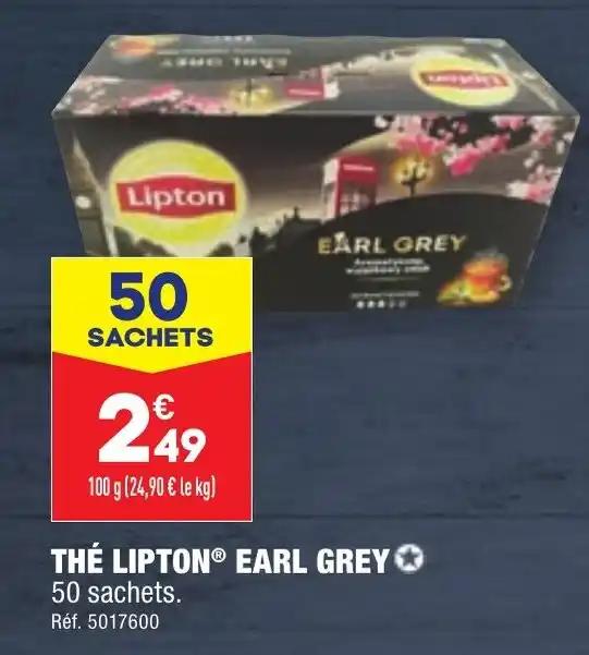 THÉ LIPTON® EARL GREY✪