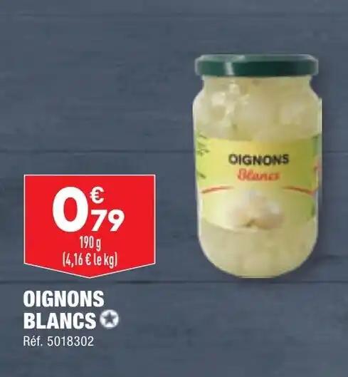 OIGNONS BLANCS ✪