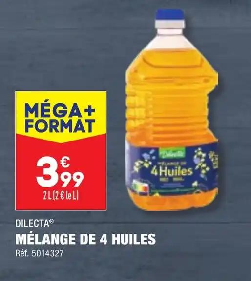 MÉLANGE DE 4 HUILES