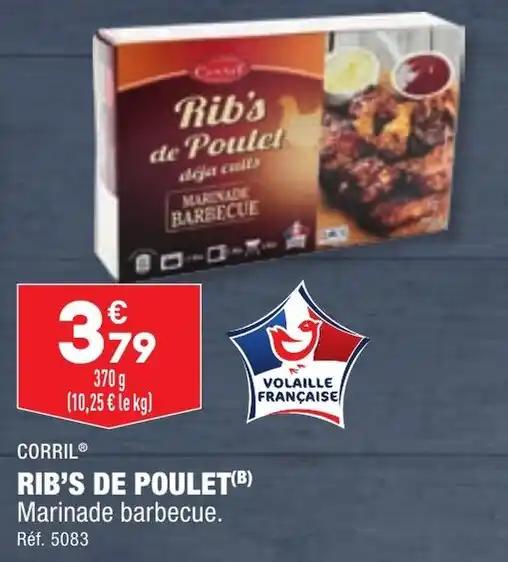 RIB'S DE POULET(B)