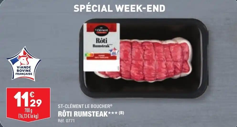 RÔTI RUMSTEAK*** (B)