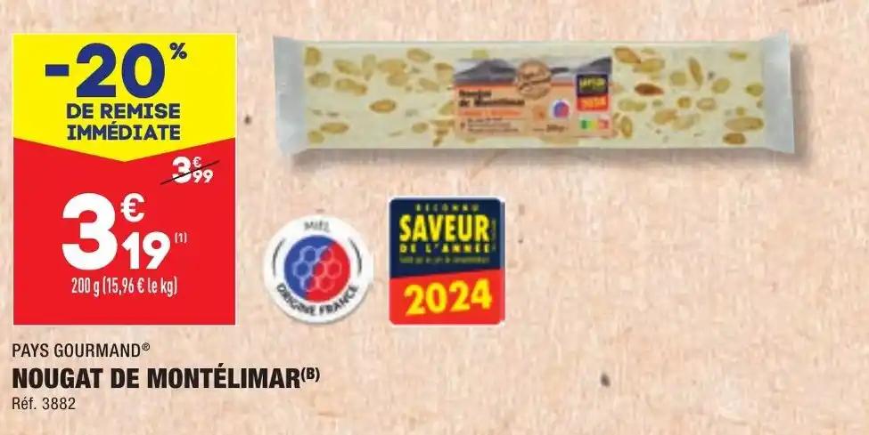 NOUGAT DE MONTÉLIMAR(B)