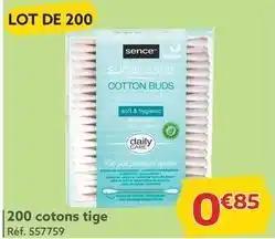 200 coton-tiges
