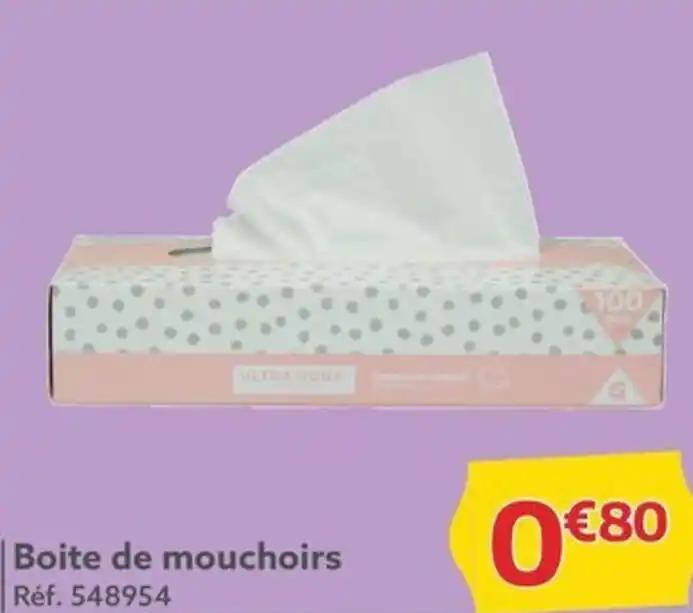 Boite de mouchoirs