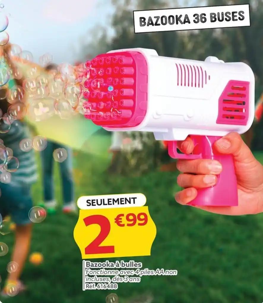Bazooka à bulles