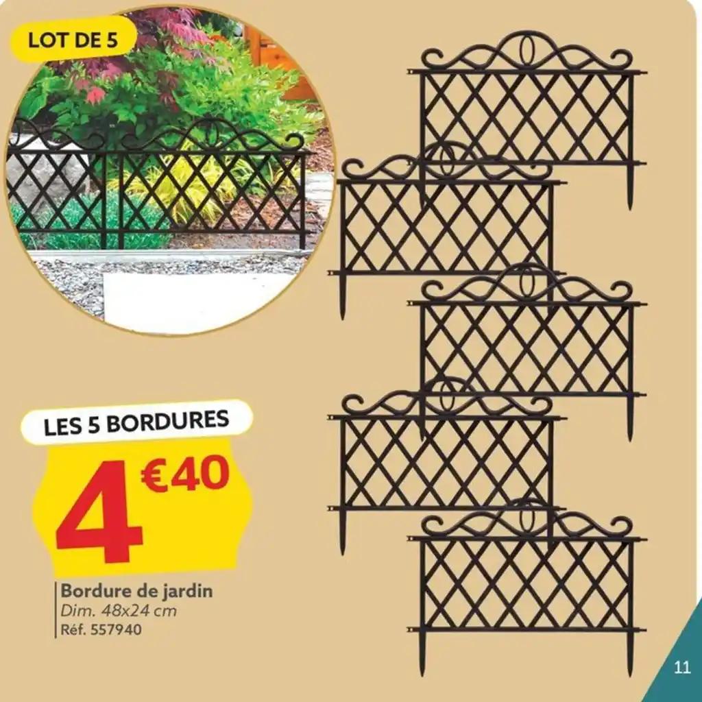 Bordure de jardin