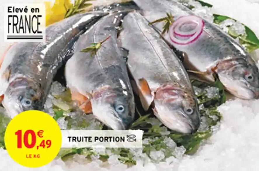 TRUITE PORTION