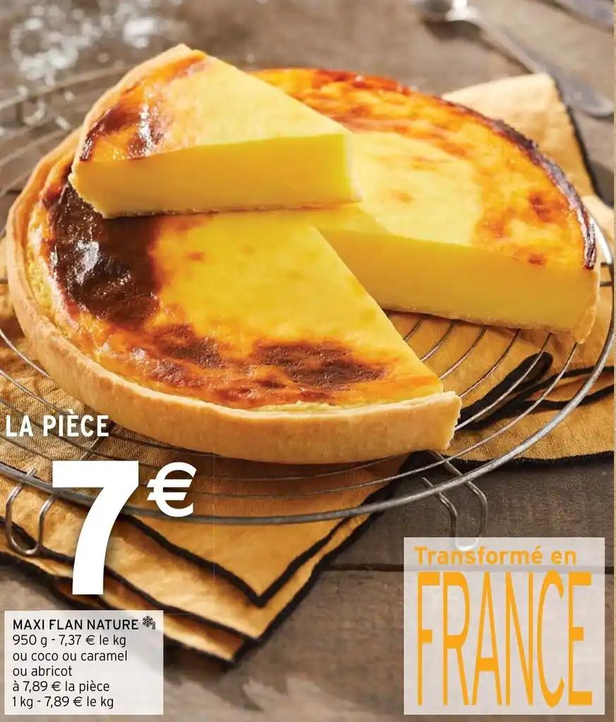 MAXI FLAN NATURE*