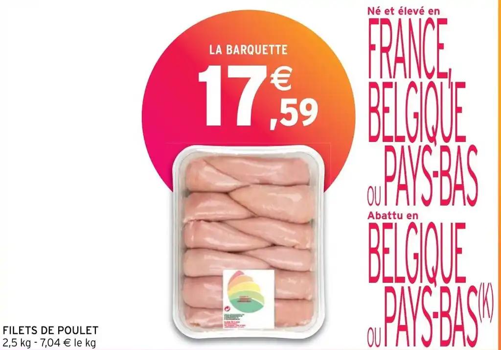 FILETS DE POULET