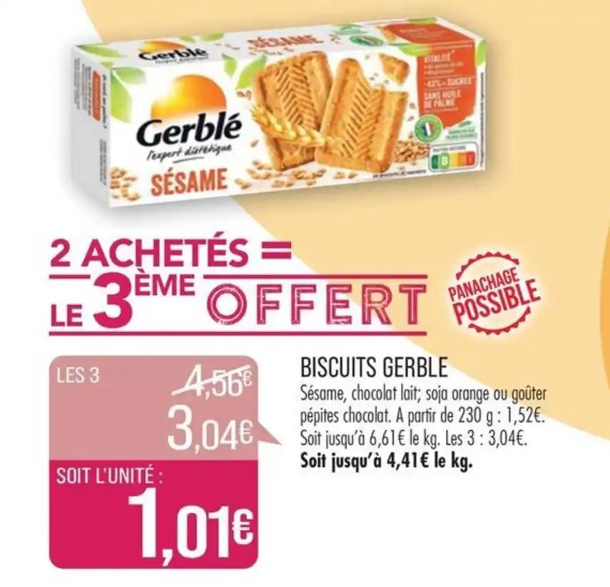 BISCUITS GERBLE