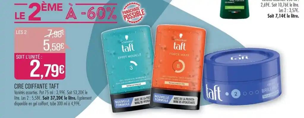 CIRE COIFFANTE TAFT
