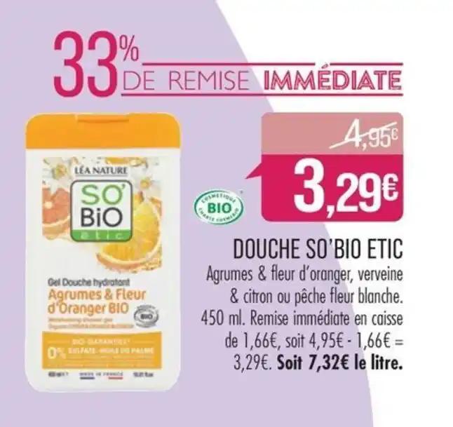 DOUCHE SO'BIO ETIC