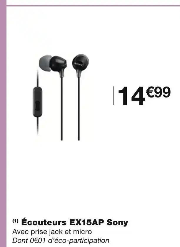 Sony Écouteurs EX15AP