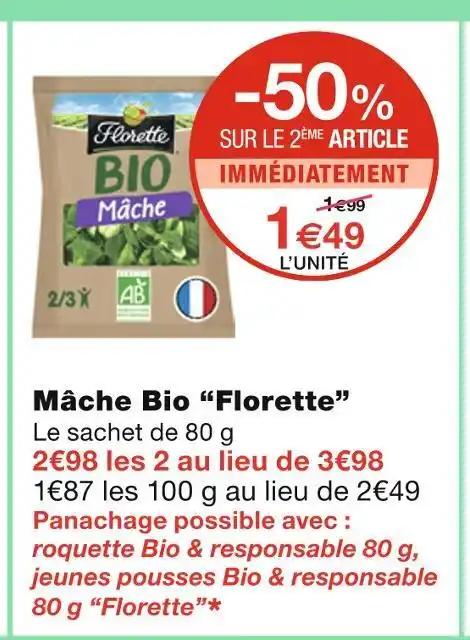 Florette Mâche Bio