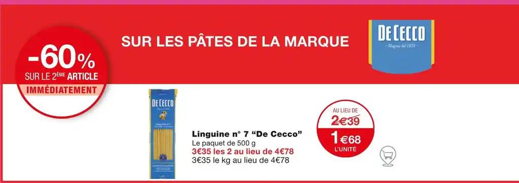 De Cecco Linguine n° 7