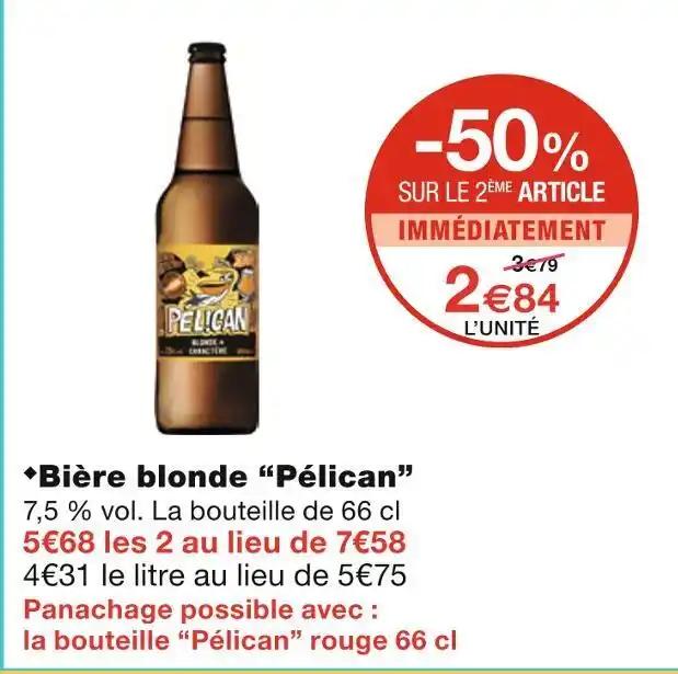 Pélican Bière blonde