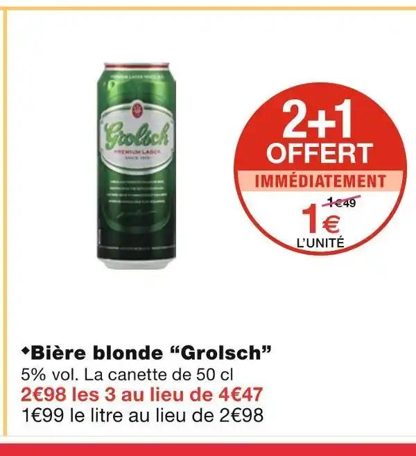 Grolsch Bière blonde