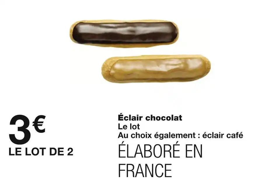 Éclair chocolat