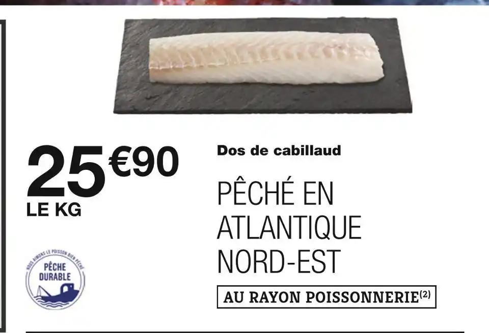 Dos de cabillaud