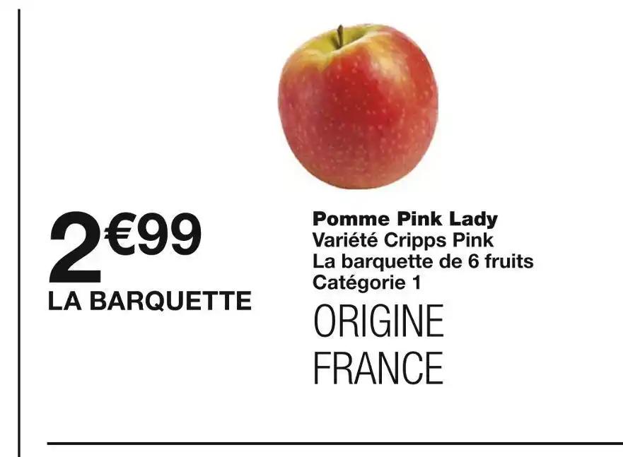 Pink Lady Pomme
