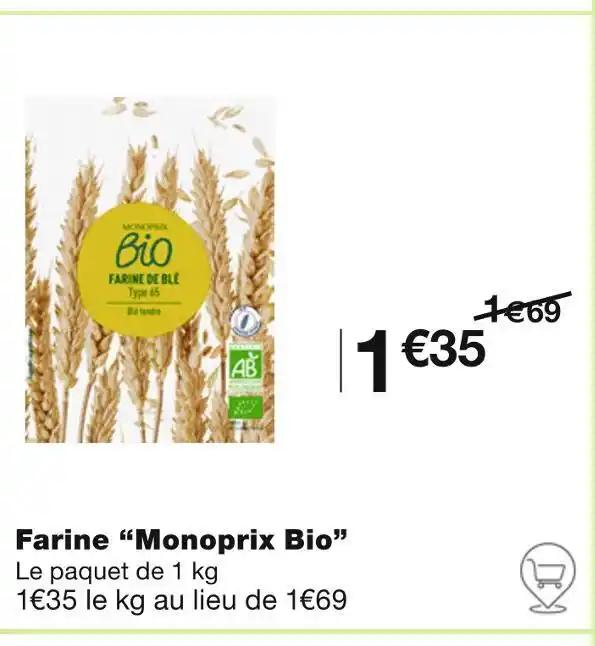 Monoprix Bio Farine