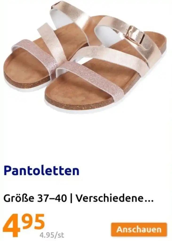Pantoletten Größe 37-40
