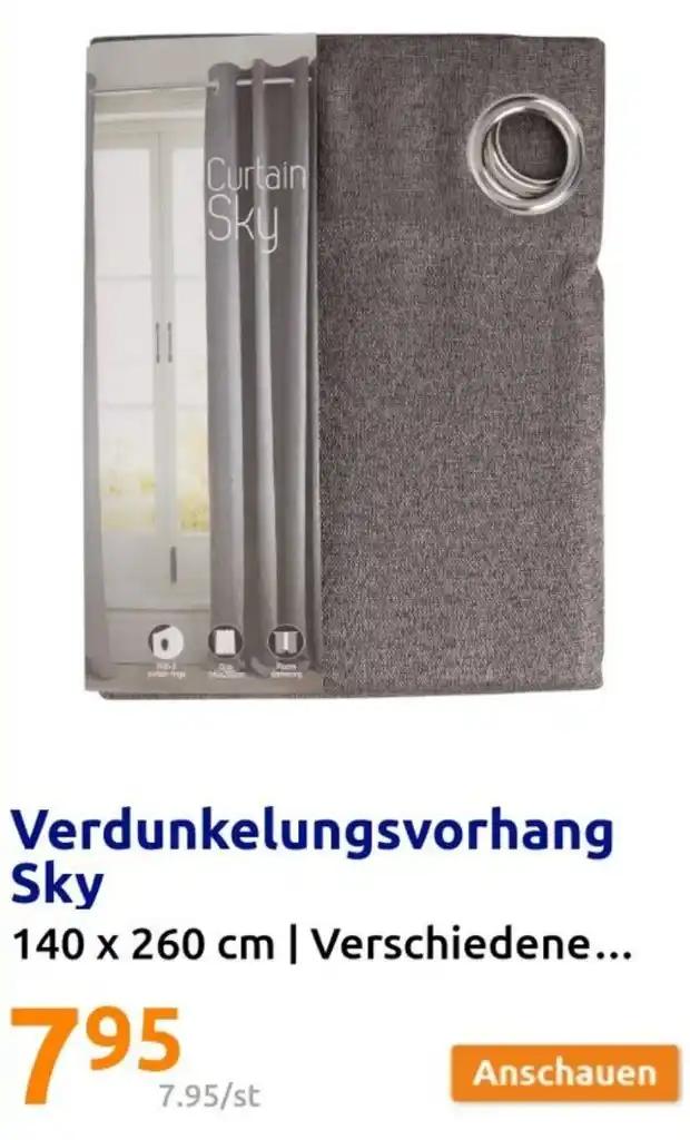 Verdunkelungsvorhang Sky