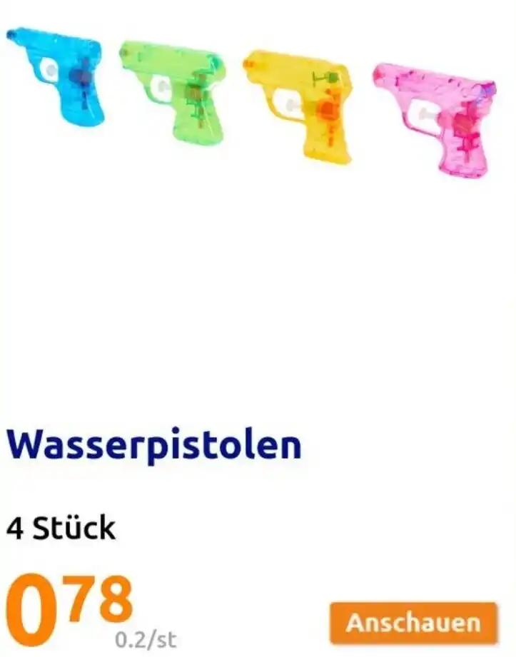 Wasserpistolen 4 Stück