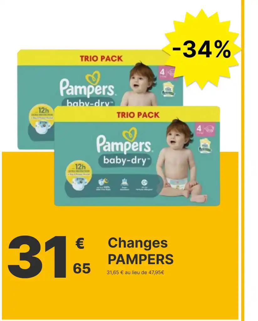 Changes PAMPERS