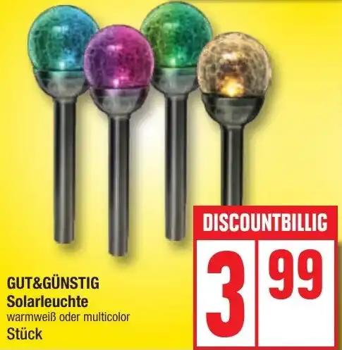 GUT&GÜNSTIG Solarleuchte