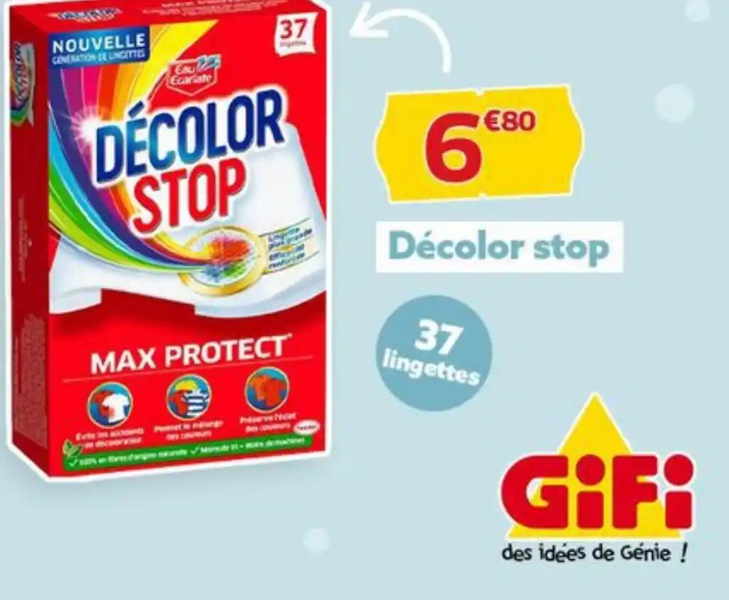 Décolor stop