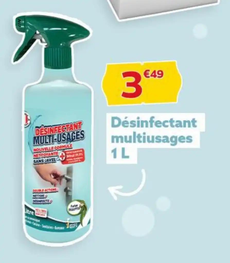 Désinfectant multiusages