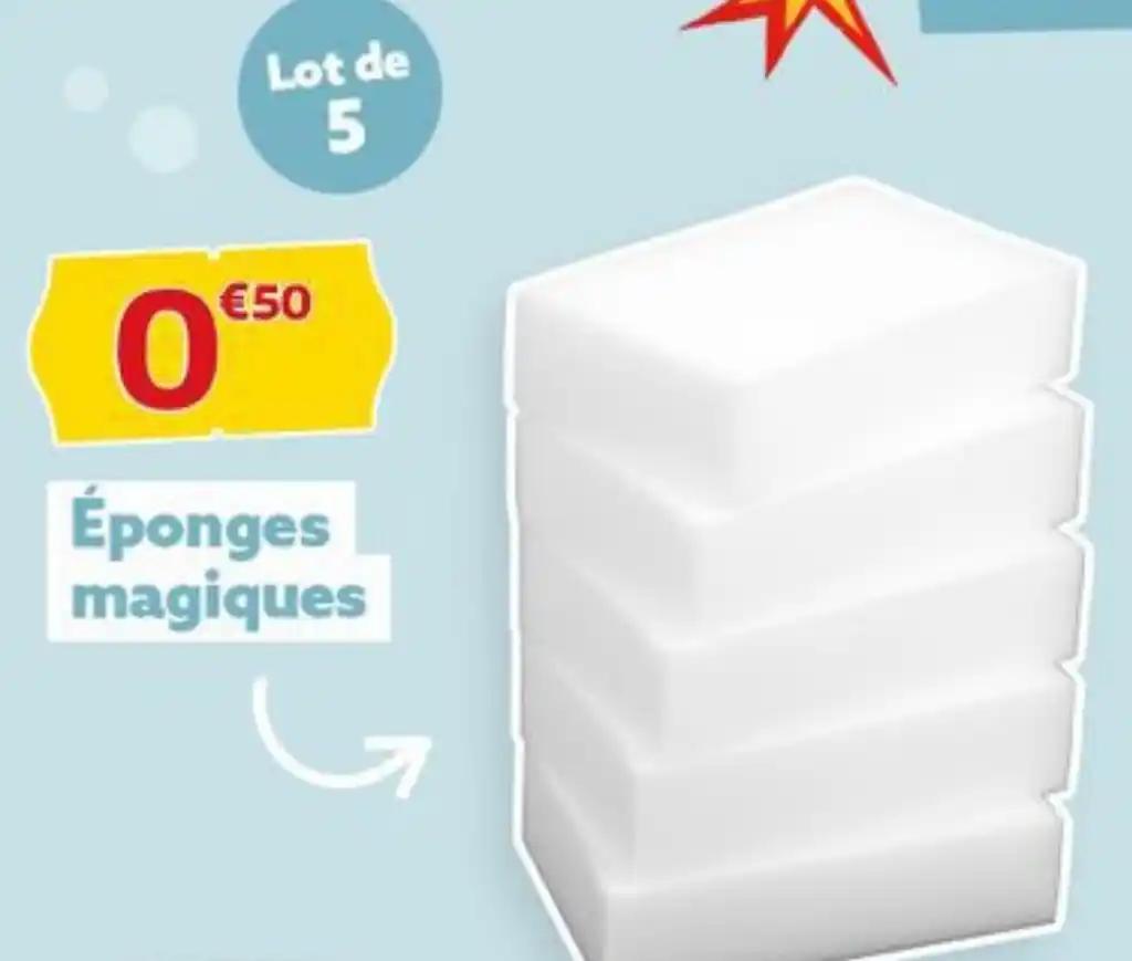 Éponges magiques