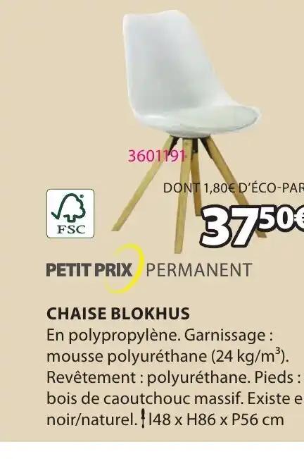 CHAISE BLOKHUS