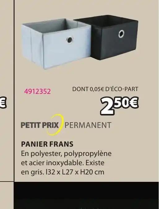 PANIER FRANS