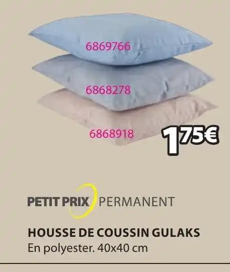 HOUSSE DE COUSSIN GULAKS