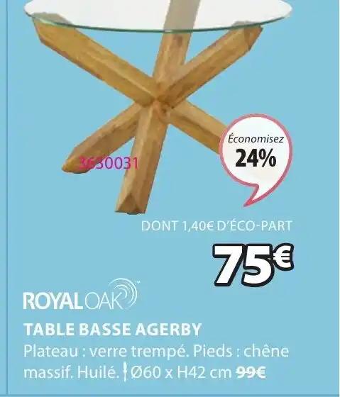 TABLE BASSE AGERBY