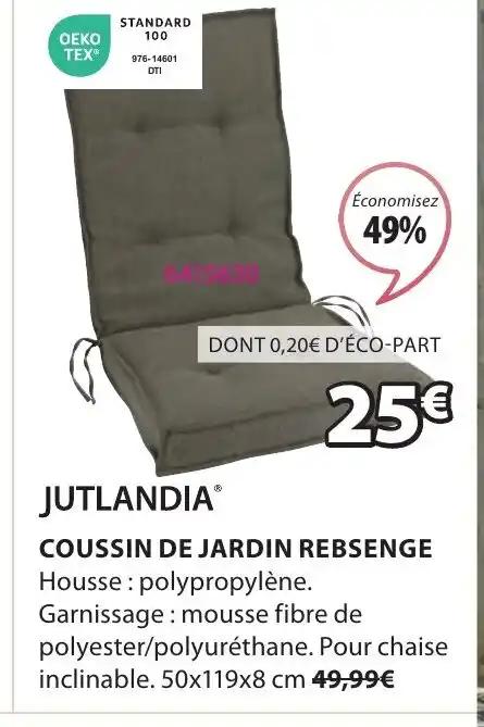 COUSSIN DE JARDIN REBSENGE