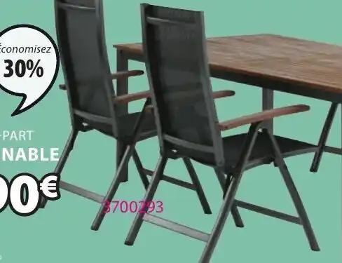 CHAISE INCLINABLE LIMHAMN