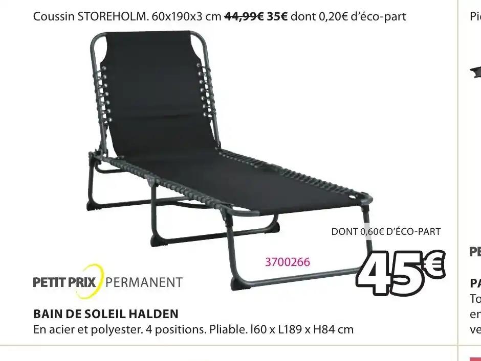 BAIN DE SOLEIL HALDEN