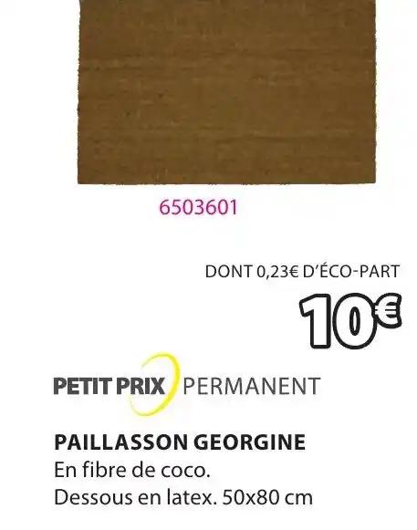 PAILLASSON GEORGINE