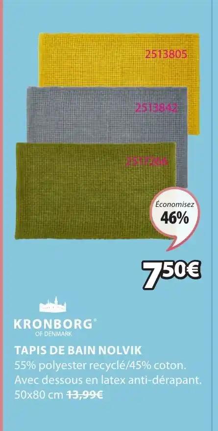 TAPIS DE BAIN NOLVIK