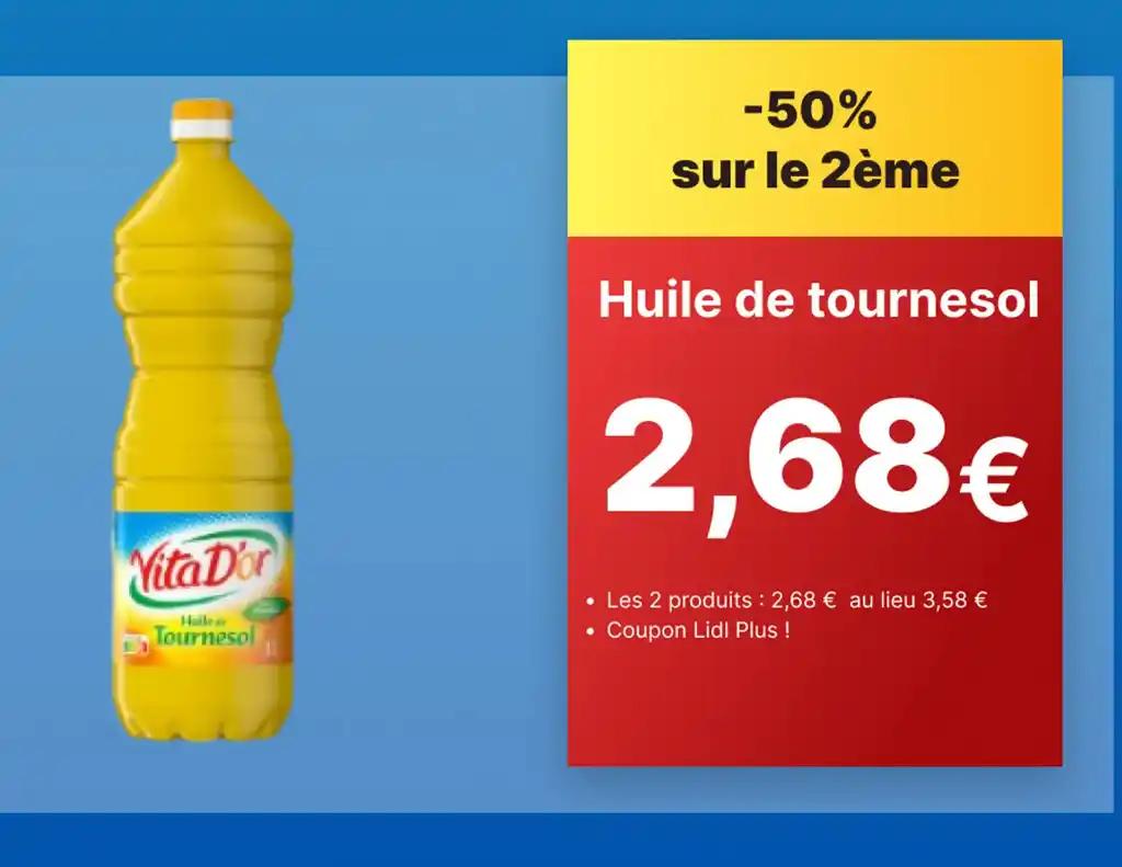 Huile de tournesol