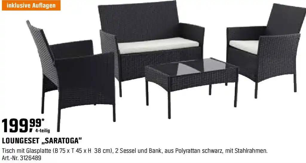 LOUNGESET „SARATOGA"