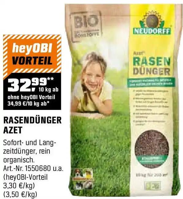 NEUDORFF RASENDÜNGER AZET