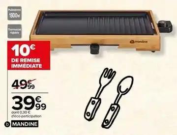 Mandine - plancha