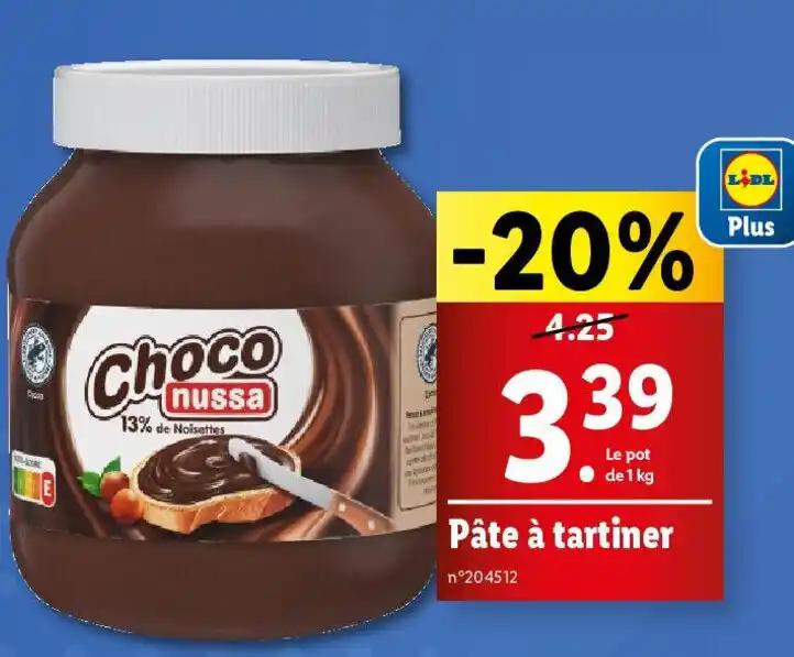 Pâte à tartiner