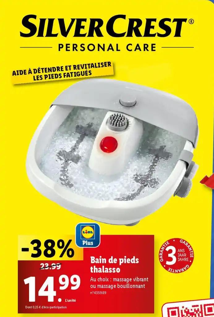 Bain de pieds thalasso