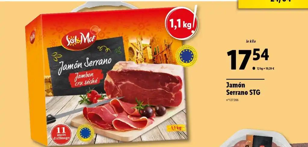 Jamón Serrano STG